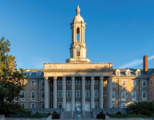 The Old Man building at Penn State University.