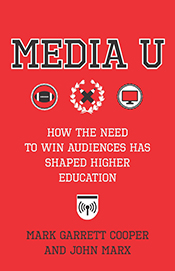 book cover for Media U by Mark Garrett Cooper and John Marx