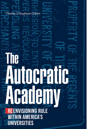 cover image of the autocratic academy