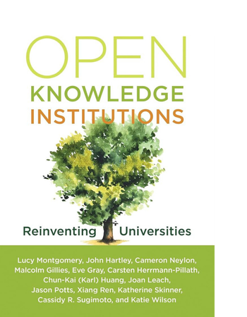cover image of open knowledge institutions