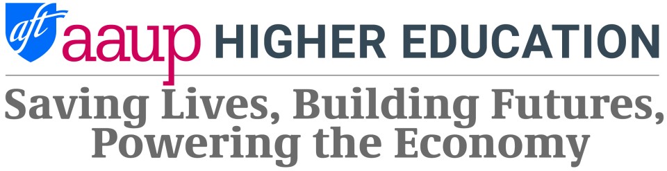 AAUP-AFT HE Campaign logo